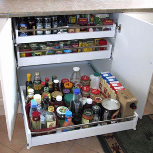 Kitchen Cabinet Interiors Pantry Units Corner Rotating Shelves