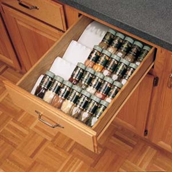 OXO Compact Spice Drawer Organizer